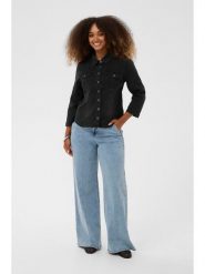 Cream Koszula dżinsowa w kolorze czarnym rozmiar: 40. Czarne koszule Cream, bez wzorów, bez kołnierzyka, bez ramiączek. Za 152.99 zł.