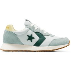 Buty sportowe Converse Omega Trainer. Niebieskie buty treningowe Converse, bez wzorów, z zamszu, bez zapięcia, na fitness i siłownię. Za 490.00 zł.