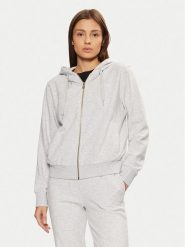 Guess Bluza O5RQ01 KCO31 Szary Regular Fit. Szare bluzy Guess, s, z aplikacjami, z bawełny, bez kaptura. Za 179.99 zł.