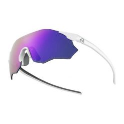 Okulary sportowe, ultralekkie z ochroną UV400 - soczewki lustrzane Rockbros. Brązowe okulary przeciwsłoneczne ROCKBROS, bez wzorów. Za 71.99 zł.