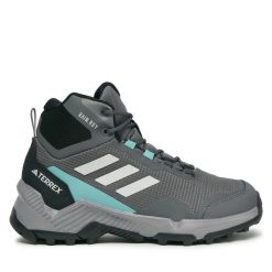 Trekkingi adidas. Szare buty trekkingowe adidas, bez zapięcia. Za 549.99 zł.