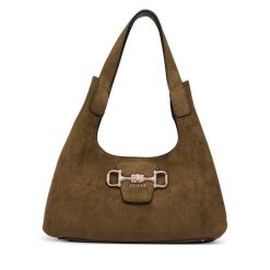 Torebka Guess. Brązowe torebki klasyczne Guess, z aplikacjami, klasyczne, bez dodatków. Za 584.99 zł.