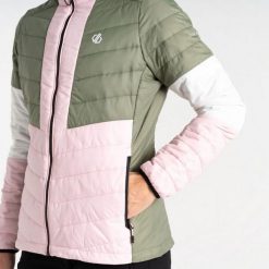 Damska kurtka z kapturem Dare 2B Lively. Zielone kurtki Dare 2b, bez wzorów, z puchu, eleganckie, z kapturem. Za 181.85 zł.