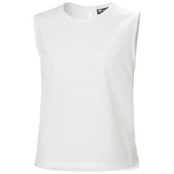 Damski tank top Helly Hansen Thalia. Białe topy Helly Hansen, bez wzorów, eleganckie, bez kołnierzyka, bez ramiączek. Za 270.50 zł.
