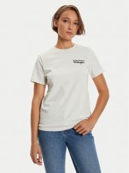 Wrangler T-Shirt Graphic 112356428 Biały Regular Fit. Białe t-shirty Wrangler, xl, bez wzorów, z bawełny, bez kołnierzyka, bez ramiączek. Za 79.99 zł.