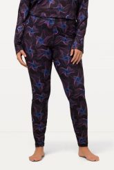 Damskie Legginsy funkcyjne fale szybkoschnęce. Czarne legginsy Ulla Popken, bez wzorów, z elastanu. Za 223.99 zł.
