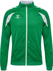 Kurtka z dresu Hummel Core 2.0. Białe kurtki Hummel, xl, bez wzorów, z dresówki, bez kaptura. Za 262.50 zł.