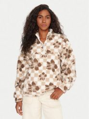 Roxy Polar Jive Talking ERJPF03208 Beżowy Oversize. Brązowe bluzy z polaru Roxy, l, bez wzorów, z polaru. Za 259.99 zł.