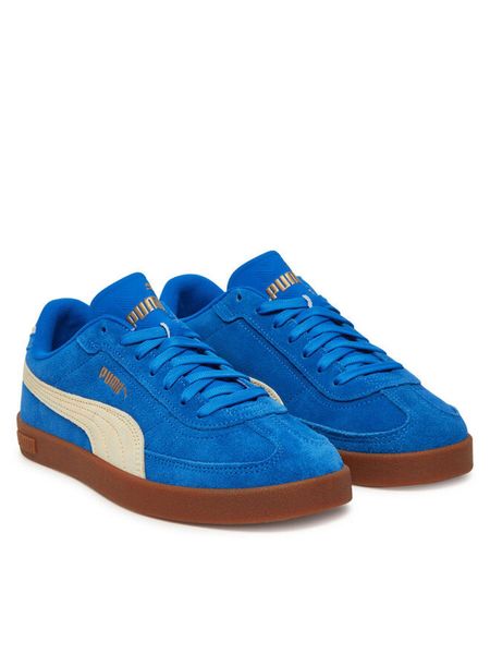 Puma Buty Club Ii Era Suede 40071709. Niebieskie buty treningowe Puma, bez wzorów, z gumy, bez zapięcia, trekkingowe. Za 232.06 zł.