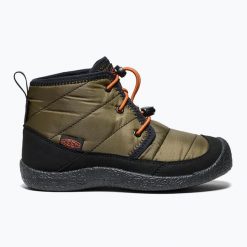 Buty juniorskie KEEN Howser II Chukka WP. Zielone buty trekkingowe Keen, bez zapięcia. Za 249.99 zł.