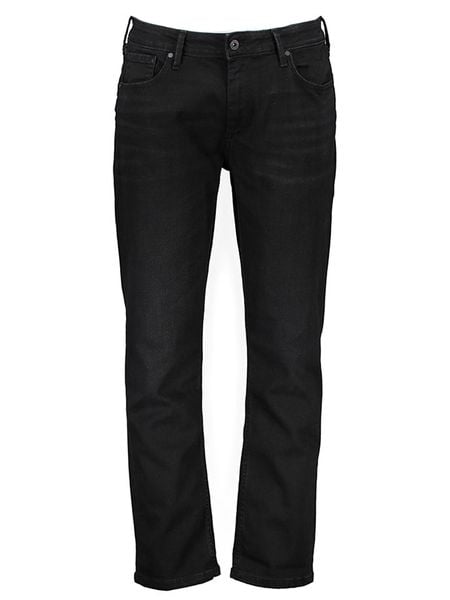 Pepe Jeans Dżinsy - Regular fit - w kolorze czarnym rozmiar: W28/L30. Czarne jeansy Pepe Jeans, l, z aplikacjami, z jeansu, klasyczne. Za 149.66 zł.