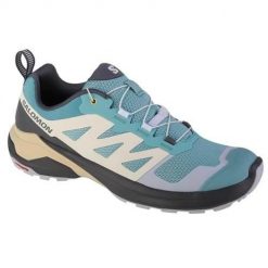 Buty do biegania damskie Salomon x-adventure. Niebieskie buty do biegania Salomon, bez wzorów, z gumy, bez zapięcia, do biegania. Za 561.00 zł.