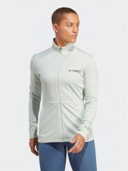 Adidas Polar Terrex Multi Full-Zip Fleece Jacket HN5464 Zielony Slim Fit. Zielone bluzy z polaru adidas, s, bez wzorów, z polaru. Za 379.99 zł.