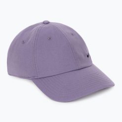 Czapka z daszkiem Nike Club Unstructured. Fioletowe czapki z daszkiem Nike, bez wzorów, sportowe. Za 109.99 zł.