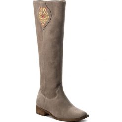 Oficerki ROBERTO - 584 Cappucino. Kozaki marki Roberto. W wyprzedaży za 309.00 zł.
