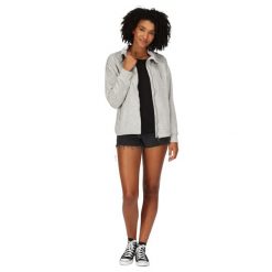 Bluza Polarowa Damska Welur Pełen Suwak Jessalyn. Szare bluzy z kapturem Regatta, na zimę, m, bez wzorów, z elastanu, bez kaptura, trekkingowe. Za 47.99 zł.