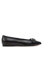 KARL LAGERFELD Baleriny Konnie KL40184 Czarny. Czarne baleriny KARL LAGERFELD, bez wzorów, ze skóry, bez obcasa, bez zapięcia. Za 499.99 zł.