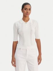 Fracomina Sweter FR26ST7013K41601 Écru Regular Fit. Swetry Fracomina, m, bez wzorów, z wiskozy, bez ramiączek. Za 469.99 zł.