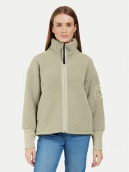 Didriksons Polar Mella 505446 Zielony Relaxed Fit. Zielone bluzy z polaru Didriksons, bez wzorów, z polaru. Za 229.99 zł.