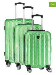 Canadian Peak 3-częściowy zestaw "Sorenteak" w kolorze zielonym rozmiar: onesize. Zielone walizki Canadian Peak. Za 404.99 zł.