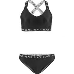 Bikini z biustonoszem bustier (2 części), zrównoważony produkt bonprix czarny. Bikini marki bonprix. Za 89.99 zł.