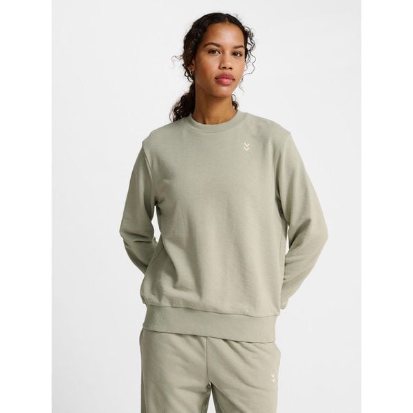 Damska bluza z okrągłym dekoltem Hummel Pulse. Szare bluzy bez kaptura Hummel, na zimę, bez wzorów, bez kaptura. Za 186.50 zł.