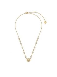 Guess Naszyjnik JUBN06 283JW Złoty. Żółte naszyjniki Guess, ze stali. Za 315.99 zł.