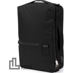 Torba i plecak Track Double czarny. Czarne torby podróżne Lexon, bez wzorów. Za 429.00 zł.
