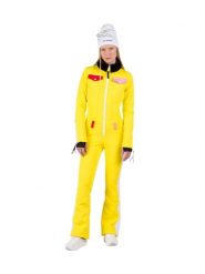 Kombinezon Rossignol damski W Sublim Insulated Overall żółty. Żółte kombinezony Rossignol, na zimę, s, bez wzorów, z materiału, bez kołnierzyka, bez ramiączek. Za 3,831.90 zł.