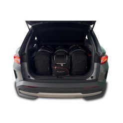 Torby Do Bagażnika Skoda Elroq Ev 2022+ 4Szt Kjust. Czarne torby podróżne KJUST, bez wzorów. Za 1,209.00 zł.