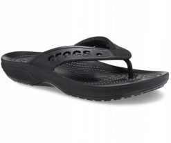 Japonki Dla Dorosłych Crocs Baya II Flip. Niebieskie japonki Crocs, bez wzorów, z materiału. Za 99.99 zł.