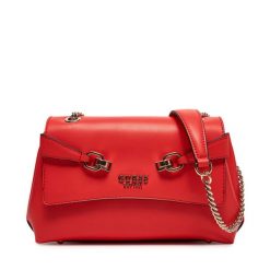 Torebka Guess. Czerwone kopertówki Guess, z aplikacjami, wizytowe, bez dodatków. Za 329.99 zł.