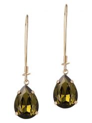 Otazu Pozłacane kolczyki z kryształami Swarovski rozmiar: onesize. Żółte kolczyki Otazu, z kryształem, pozłacane. Za 100.99 zł.