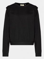 Outhorn Bluza OTHAW23TSWSF668 Czarny Regular Fit. Czarne bluzy Outhorn, m, bez wzorów, z bawełny, bez kaptura. Za 89.99 zł.