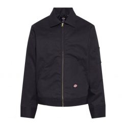 Kurtka DICKIES LINED EISENHOWER Czarny. Czarne kurtki Dickies, s, bez wzorów, z tkaniny, bez kaptura. Za 393.00 zł.