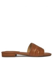 Lauren Ralph Lauren Klapki 802929591002 Brązowy. Brązowe klapki Lauren Ralph Lauren, bez wzorów, ze skóry, bez obcasa, bez zapięcia. Za 479.99 zł.