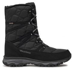 Trekkingi Karrimor. Czarne buty trekkingowe Karrimor, z polaru, bez zapięcia. Za 469.99 zł.