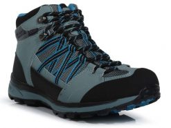 Buty Trekkingowe dla kobiet Regatta SAMARIS MID II. Niebieskie trekkingi Regatta, bez wzorów, z gumy, bez zapięcia. Za 259.99 zł.