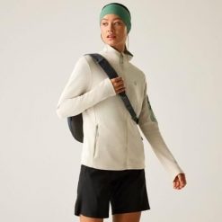 Damska bluza polarowa Torrek II z zamkiem błyskawicznym. Białe bluzy z polaru Dare 2b, bez wzorów, z dzianiny. W wyprzedaży za 229.99 zł.