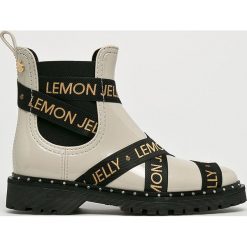 Lemon Jelly - Kalosze Frankie. Brązowe botki Lemon Jelly, z materiału. W wyprzedaży za 539.90 zł.