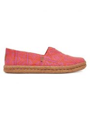 TOMS Espadryle w kolorze czerwonym rozmiar: 38. Czerwone espadryle TOMS, bez wzorów, bez obcasa. Za 187.96 zł.