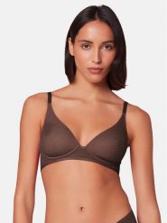 Triumph Biustonosz bezfiszbinowy Harmony Spotlight P EX 10217428 Brązowy. Brązowe biustonosze Triumph, bez wzorów, z syntetyku. Za 69.99 zł.