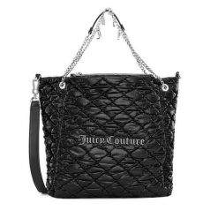 Torebka Juicy Couture. Czarne torebki klasyczne Juicy Couture, bez wzorów, klasyczne, bez dodatków. Za 439.99 zł.