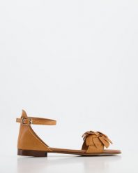 BRĄZOWE SANDAŁY G10 ROCK CUMINO. Brązowe sandały Venezia, bez wzorów, ze skóry, rockowe, bez obcasa, bez zapięcia. Za 259.00 zł.