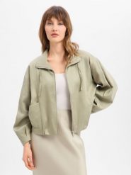 Opus kurtka letnia - Jarusa Kobiety zielony, 34. Zielone kurtki Opus, na lato, bez wzorów, z lyocellu, eleganckie, bez kaptura. Za 379.95 zł.