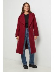 L'armoire de Suzette Płaszcz przejściowy w kolorze bordowym rozmiar: 40. Czerwone płaszcze L'armoire de Suzette, l, bez wzorów, klasyczne, bez kaptura. Za 143.99 zł.