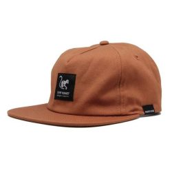 Czapka Trucker - Płaski daszek - Organiczna Bawełna (Ziemia). Czerwone czapki z daszkiem SURF MONKEY, bez wzorów, z bawełny, sportowe. Za 139.95 zł.