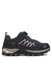 CMP Trekkingi Rigel Low Wmn Fitgo Wp 3Q13586 Szary. Szare buty trekkingowe CMP, ze skóry, bez zapięcia. Za 529.99 zł.