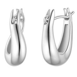 Glanzstücke München Kolczyki kola ze srebra próby 925 w kolorze srebrnym 1 ct Damski. Szare kolczyki Glanzstücke München, srebrne. Za 289.99 zł.