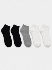 Skarpetki z motywem kokard 5 pack - wielobarwny. Skarpetki Sinsay, bez wzorów. Za 15.99 zł.